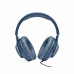 JBL QUANTUM 100 Wired over-ear GAMING headset with a detachable mic Blue
