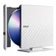 ASUS External Slim DVD-RW USB2.0 White SDRW-08D2S-U/DBLK/G/AS  ASUS 8xDVD+-R/6xDL/5xDVD-RAM