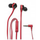 HP Headset InEar Red