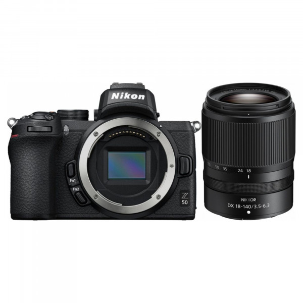 Nikon Z50 Mirrorless Camera (NIKKOR Z DX 18-140 VR)