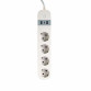 Gembird Smart Surge protector with USB charger