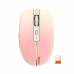 Meetion BTM002 Mouse Pink Bluetooth + 2.4G Wireless Rechargeable