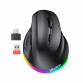 Meetion Ergonomic mouse 60° for RIGHT hand BTM010R Black