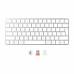 Meetion iKey K210 White Keyboard  Wireless& Bluetooth 