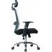 Office chair STYLE with headrest ( BLACK & GRAY ) 