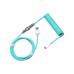 Cooler Master Coiled Cable 1 Double-Sleeved Cyan