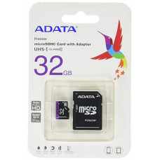 A-Data 64GB microSDHC Class 10 with adapter UHS-I U3
