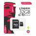 Kingston 32GB microSDHC Canvas Select 100R CL10 UHS-I Card + SD Adapter