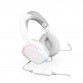 Modecom MC-899 Prometheus white gaming RGB with microphone headphones
