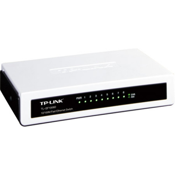 TP-Link TL-SF1008D 8-port 10 / 100Mbps mini Desktop Switch