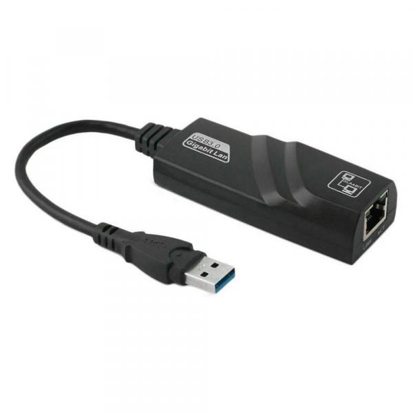 Power Box USB 3.0 USB A Ethernet Adapter to 10 / 100 / 1000 Gigabit Network RJ45 LAN Network Adapter