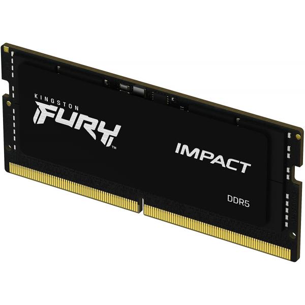 Kingston 16GB 4800MHz DDR5 CL38 SODIMM Fury Impact