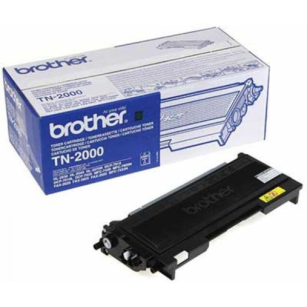 Brother Toner TN2000 (do 2500 str.) for HL-2030 / 2040 / 2070N; DCP-7010 / 7025; MFC-7225N; MFC-7420 / 7820N