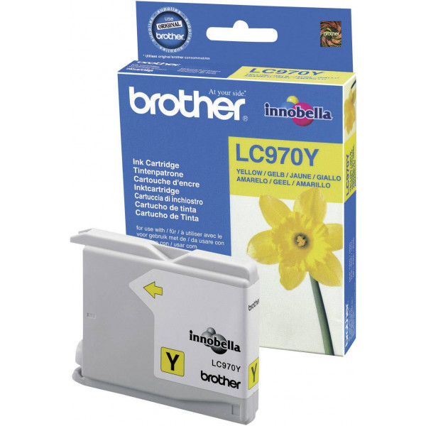 Brother Cartridge LC970Y Yellow (up to 300 pgs)
