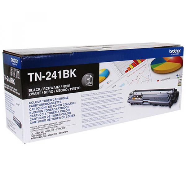 Brother Toner TN241BK black (do 2500 str.) for HL-3140CW/3170CDW/ DCP-9010CN/DCP-9020CDW/MFC-9120CN/
