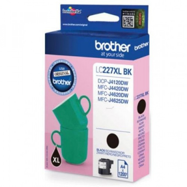 Brother Cartridge LC227XLBK Black (up to 1200pgs)