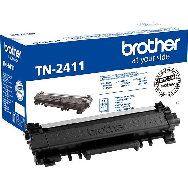Brother Toner TN2411 (do 1200 str.) for DCP-L2512D / L2532DW / L2552DN