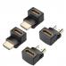 Power Box 1080P 90 Degree HDMI male to female adapter