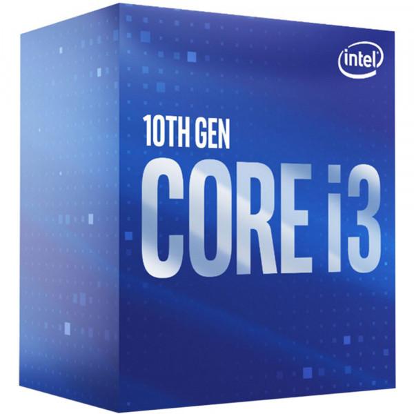 Intel i3-10100F 3.6 GHz up to 4.3 GHz