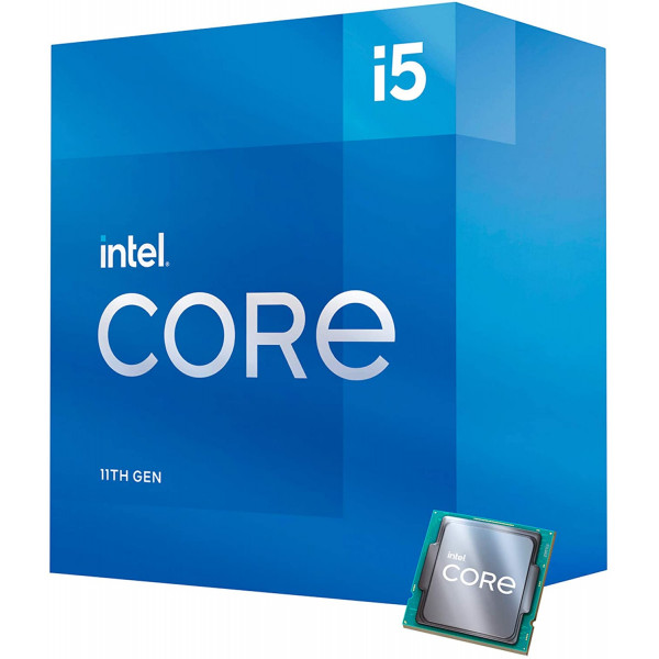 Intel i5-11400 2.6 GHz up to 4.6 GHz