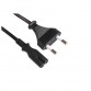 Power Box 2pin Power cable Euro 8 Power cable for PS2 PS4 PS5 Samsung