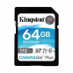 Kingston 64GB SDXC Canvas Go Plus 170MB/s Read UHS-I