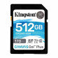Kingston 512GB SDXC Canvas Go Plus 170MB/s Read UHS-I