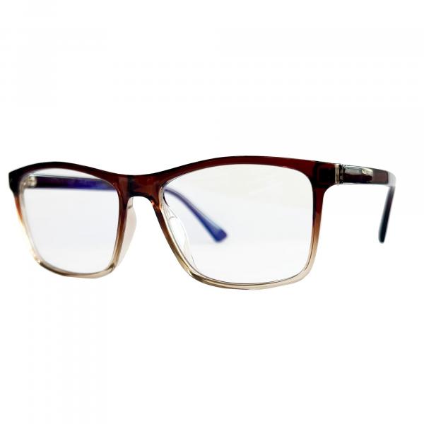 Two Circles Classic Brown Color - Blue Light and UV Protective Glasses
