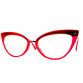 Two Circles Seductive Pink Color - Blue Light and UV Protective Glasses