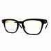 Two Circles Modern Red / Brown Color - Blue Light and UV Protective Glasses