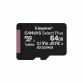 Kingston 64GB microSDHC Canvas Select 100R CL10 UHS-I Card without Adapter