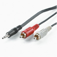 11.99.4345-30 VALUE 3.5mm (M) - Cinch (2x M) Cable