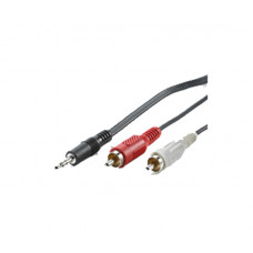 11.99.4341-50 VALUE 3.5mm (M) - Cinch (2x M) Cable