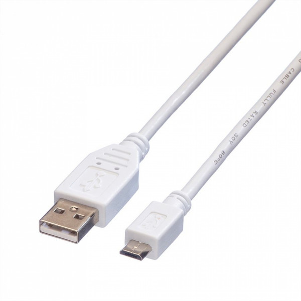 11.99.8755-10 VALUE USB 2.0 Cable Type AM -Micro BM 3.0m  