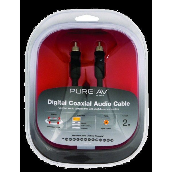Belkin Digital Coax Audio Cable 2m-AD20100qn2M
