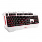 ASUS Cerberus Arctic multi-color LED backlit gaming keyboard with splash-proof design