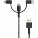 PQI i-Cable USB 2.0 Type A To Type C / Lightning / Micro (R7 Mobility