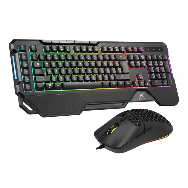 Delux DLK-K9600+M700A Wired GAMING Keyboard 