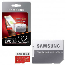 SAMSUNG 32GB EVO MicroSD+ Adater
