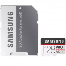 SAMSUNG 128GB PRO Endurance MicroSD+ Adater