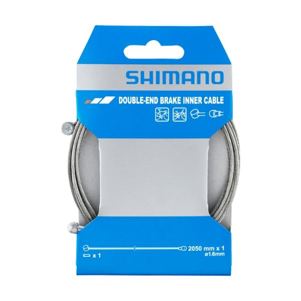 Сајла за кочница SHIMANO ROAD / MTB STEEL 2050MM W-END INCL. INNER END CAP