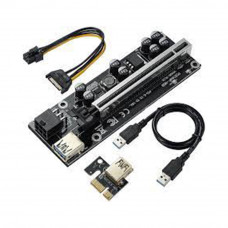Power Box Riser PCI-E 6pin 1X To 16X Graphic Card Extender