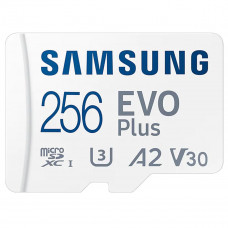 SAMSUNG 256GB EVO MicroSD+ Adater