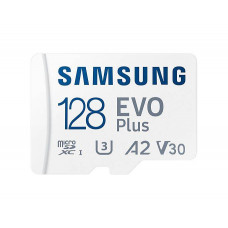 SAMSUNG 128GB EVO MicroSD+ Adater