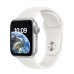 Apple Watch SE2 GPS 44mm Silver Aluminium Case with White Sport Band - Regular