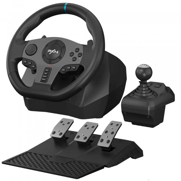 PXN-V12Lite Set (Including pedals and Shifter) Direct Drive Racing Wheel