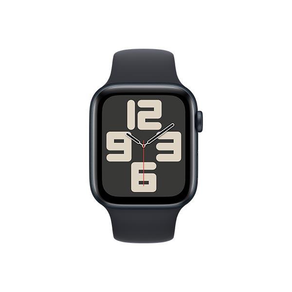 Apple Watch SE2 v2 GPS 44mm Midnight Alu Case w Midnight Sport Band - S / M
