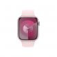 Apple Watch S9 GPS 45mm Pink Alu Case w Light Pink Sport Band - M/L