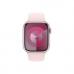 Apple Watch S9 GPS 41mm Pink Alu Case w Light Pink Sport Band - S / M