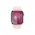 Apple Watch S9 GPS 41mm Pink Alu Case w Light Pink Sport Band - M / L
